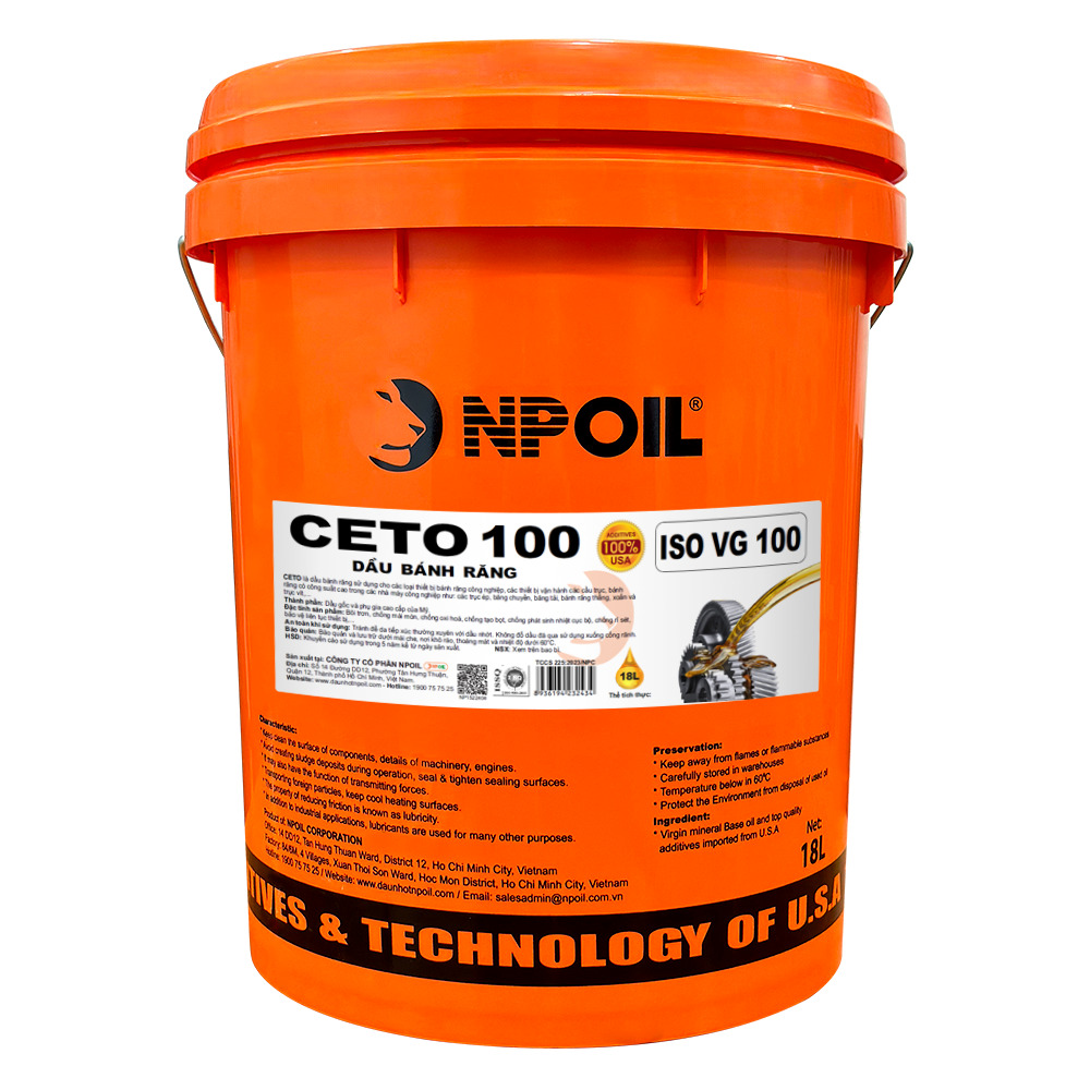 Dầu bánh răng NP CETO 100