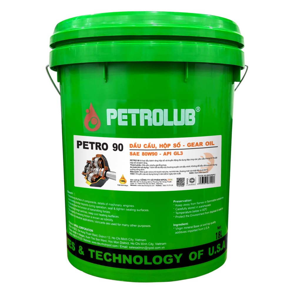 Dầu cầu, dầu hộp số PETRO 90