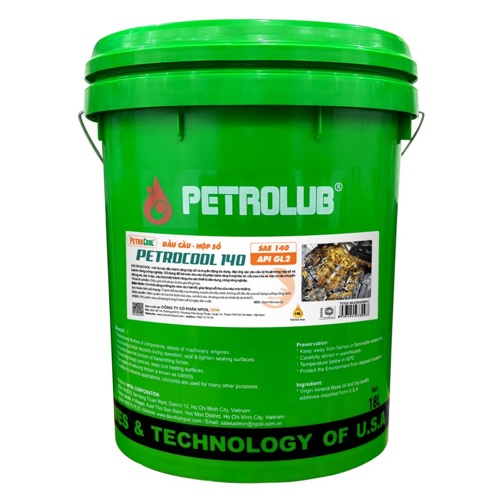 Dầu cầu, dầu hộp số PETROCOOL 140