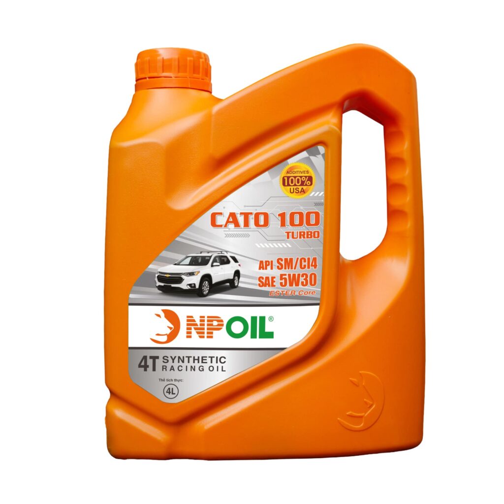 Dầu động cơ ô tô cao cấp CATO 100 TURBO 5W30