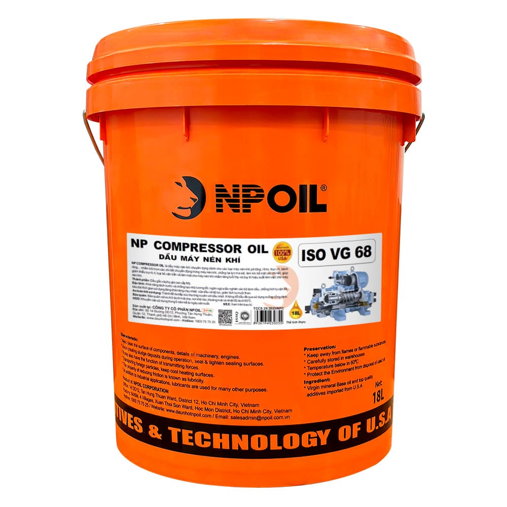 Dầu máy nén khí NP COMPRESSOR OIL VG 68