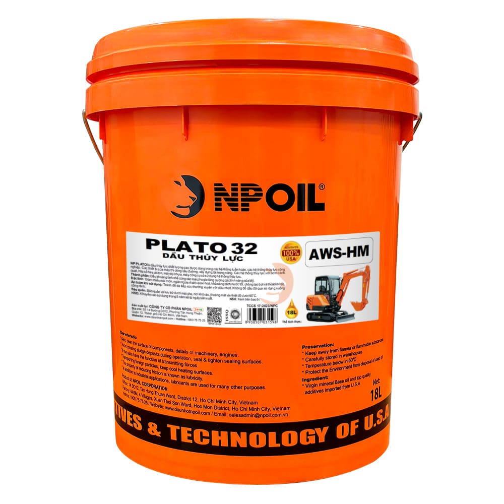 Dầu thủy lực NP PLATO 32 HM
