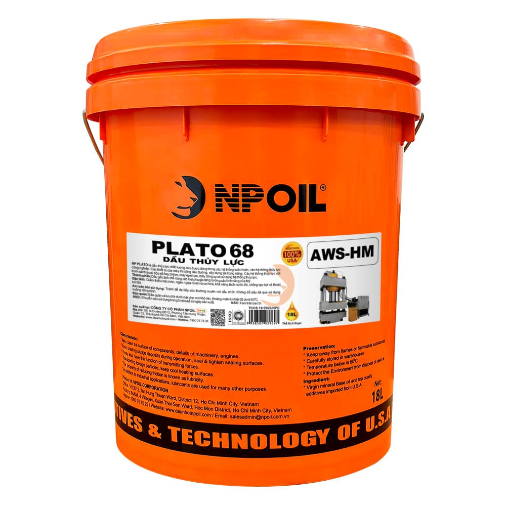 Dầu thủy lực NP PLATO 68 HM