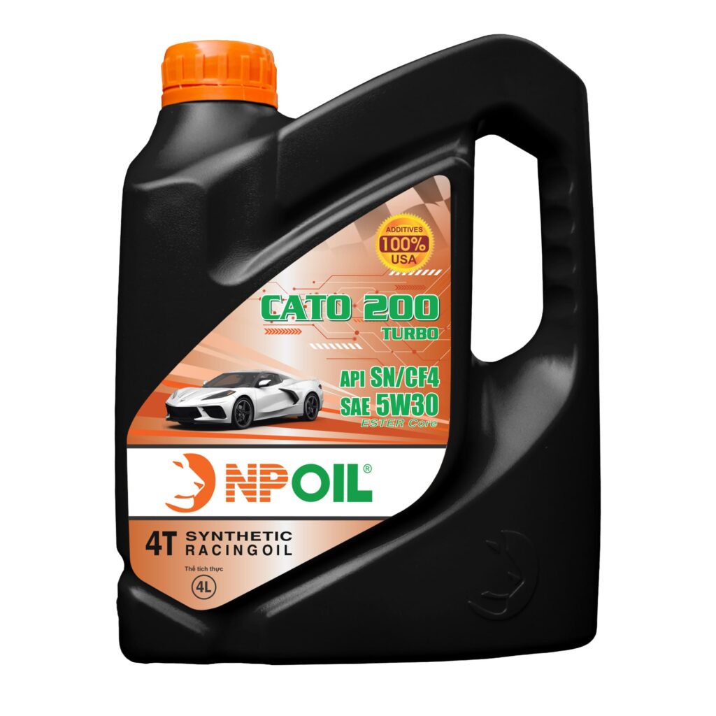 Dầu động cơ ô tô cao cấp CATO 200 TURBO 5W30