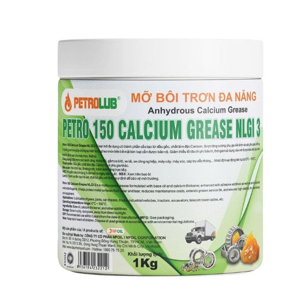 Mỡ bôi trơn đa năng PETRO 150 CALCIUM GREASE